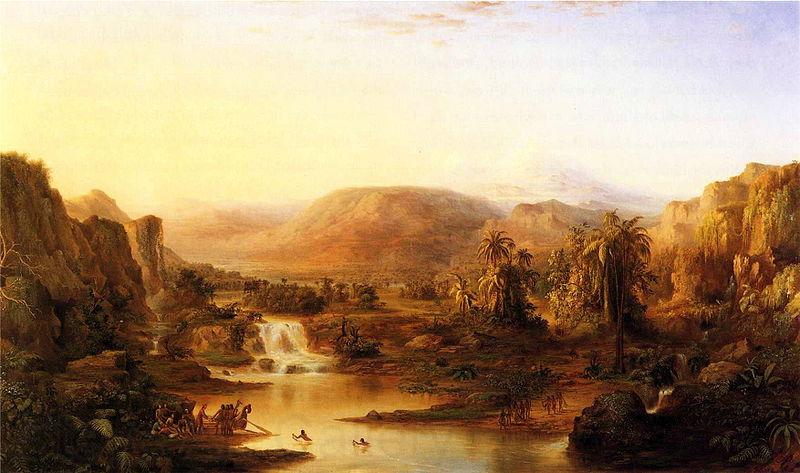 Robert S.Duncanson Land of the Lotos Eaters Norge oil painting art